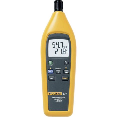 Fluke 971 Hygromètre 10 % HR 90 % HR fonction enregistreur de données, Affichage anti-moisissure/poi (1/5)