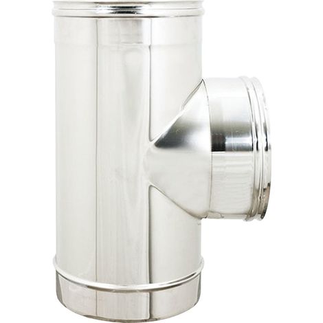 T -Fiting für Edelstahlrohre F. F. M. - 12cm