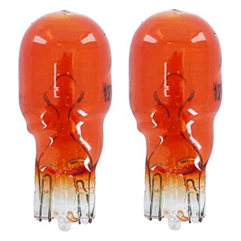 2x ampoule 12V 10W T13 W2.1x9.5d orange voiture moto scooter clignotant éclairage intérieur