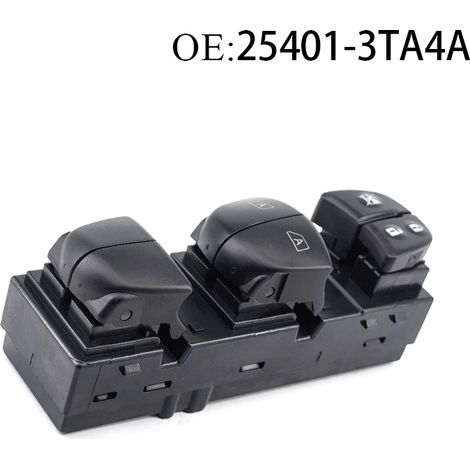 The model 25401-3TA4A is suitable for the main control of the window regulator switch in the Nissan Teana.