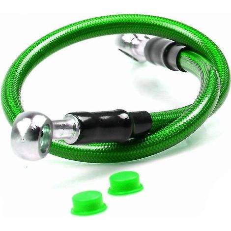 Durite de frein/embrayage hydraulique 600 mm pour moto Ducati Monster 696, 796, 797, 620, M600, M620, 821, 1100 Evo, 1200 - Verte (1/5)
