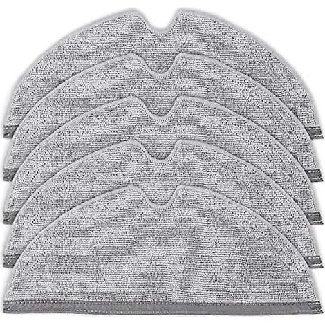 Filiyano-Lot de 5 lingettes de nettoyage, compatibles avec les Xiaomi Roborock S5, S6 MaxV et Q7, offrant une couverture complète.