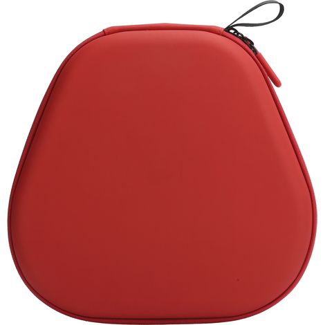 Étui de transport pour casque audio, housse de protection portable rouge pour voyage (1/5)