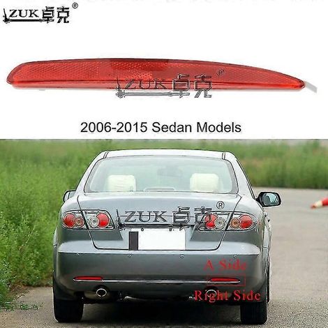 Nebelscheinwerfer-Reflektor für die hintere Stoßstange für Mazda 6 M6 Limousine Kombi GG GY 2002 2003 2004 2005 2006 2007 2008 2009 2010-2015--RH-Limousine (06-15)