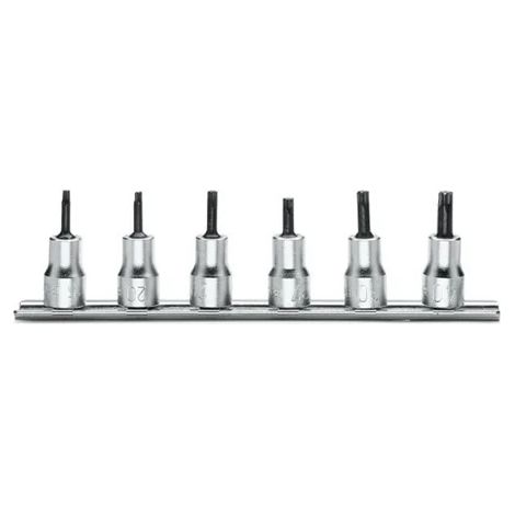 Jeu de clés à douilles Torx 3/8 bêta 910tx/sb6