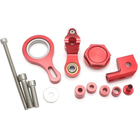 Pièces de modification pour moto : amortisseur de direction Yamaha YZF R6 R1, règle en titane (1/4)