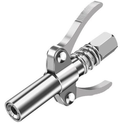 Embout Pompe a Graisse, Coupleur Rapide pour Pistolet à Graisse Embout de Préhension pour Graisseurs Coniques et tous Types de Presses de Graisse (1/4)