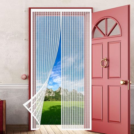 Moustiquaire Magnétique pour Porte Coulissante 98 x 210 cm Rideau de (1/5)