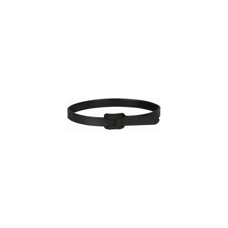 100 Colliers Colson noir protégé ultraviolets à denture intérieure largeur 7,6mm et longueur 260mm LEGRAND 031930 (1/3)