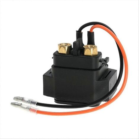 Motorradrelais 6B6-81940-00-00, robuste elektrische Komponente, kompatibel mit Zünd- und Anlasssystemen, zuverlässiges Ersatzteil, ideal für Wartung und Reparatur von Zweirädern, universell einsetzbar (1/5)