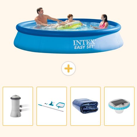 Intex Piscine Easy Set Ronde - 366x76 cm - 5-pièces  S305 (1/5)