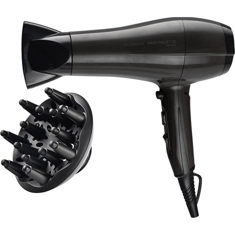 TrAdE Shop Traesio - Asciugacapelli Phon 2 Velocita' 3 Temperature 2200w Filtro Aria Removibile Con Diffusore - (1/3)