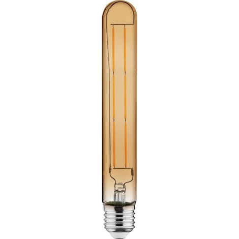 Ampoule LED vintage tube 6W (Eq. 48W) E27 2200K – Économie d'énergie 85% – Classe A+ – Design rétro pour luminaires visibles – Horoz Electric (1/2)