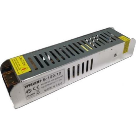 Transformateur led 100w 10a alimentation led 12v dc pour ampoules strip driver