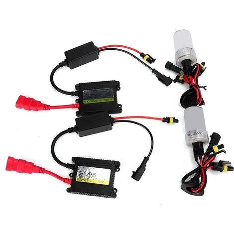 Phare de voiture ultra-mince à lampe xénon de sécurité 6000K