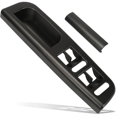 Couverture de Poignée de Porte Intérieure Avant Gauche pour Jetta Bora Golf 4 MK4 Façade de Commutateur de Fenêtre (1/5)
