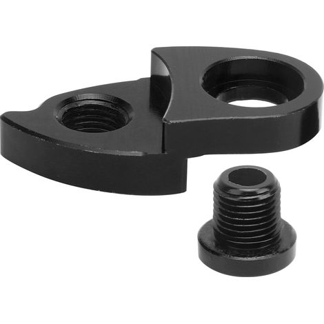 BOLANY Extension support de dérailleur arrière pour vélo, crochet de queue pour roue libre, mise à niveau de dents, noir (1/5)
