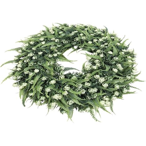 Couronne Artificielle pour Mariage Et Fête Décoration Accueillante Plastique avec UV (1/4)