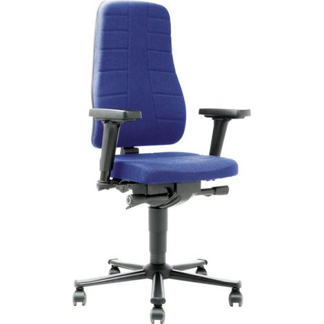 Poltrona Lavoro Allroet Stuhl All-In-One2Tissu Blu (9643-6802)