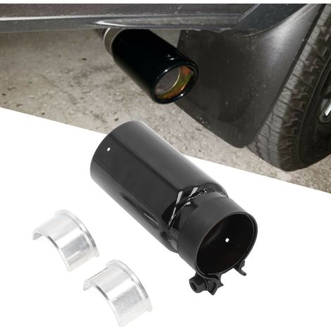 Auspuffrohr in Hochglanzschwarz PT932-35180-02 für Toyota Tacoma 2005-2021 (1/5)