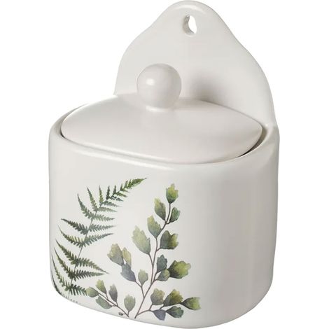 Boite à sel en céramique Plantes (1/3)
