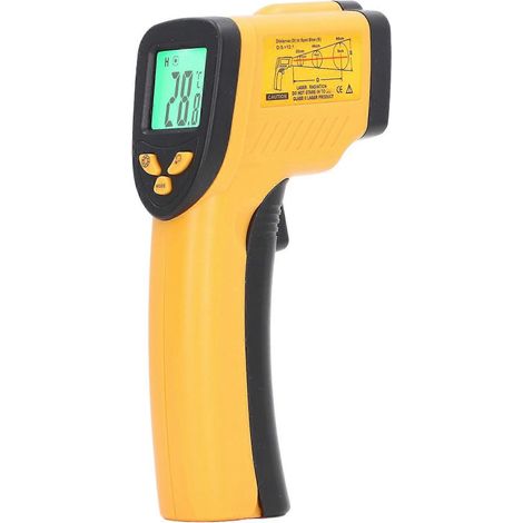 Industrielles Infrarot-Thermometer, berührungsloses Handthermometer – -50 bis 550 °C (1/4)
