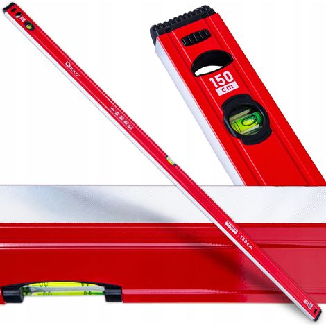 Niveau geko strong line aluminium 150 cm ergonomique (1/3)