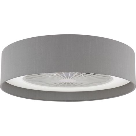 Dar Fan Ventilateur encastré blanc avec abat-jour LED (1/3)
