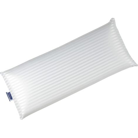 Oreiller à mémoire de Forme, Anti-acariens et antibactérien, Tissu Doux, Frais et Respirant, Noyau thermorégulable, Double Housse avec Fermeture éclair Lavable (80 cm). (1/5)