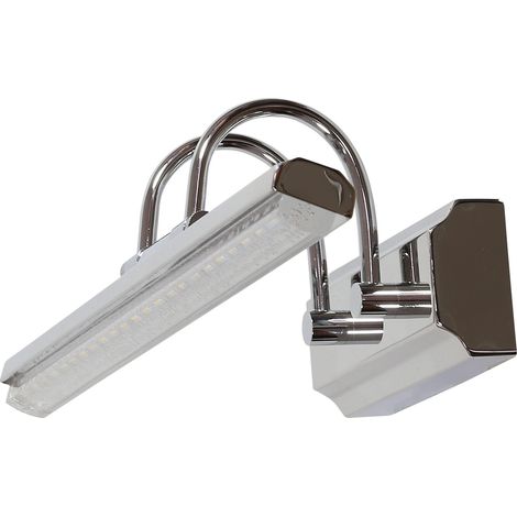 Applique Candellux Gizel cromata in acciaio LED 7W 4000K (1/4)