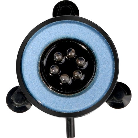 Lampe Bulle Aquarium Submersible, Lumière Bulle d'air Éclairage D'aquarium, 6 LED Éclairage Décoration avec Bulle d'Air (5,5 cm, 1,2 W) (1/5)