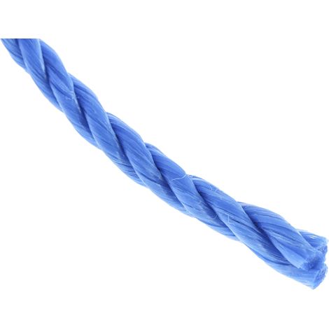 Rs Pro – Corde en polypropylène 6 mm x 220 m – Résistante pour remorquage – Flexibilité accrue – Pour chantiers humides et espaces confinés