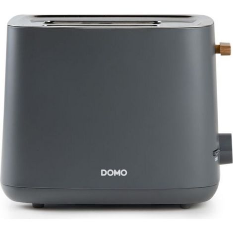 Domo DO965T Toaster grau matt sechs Bräunungsstufen (1/5)