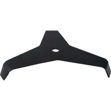 AIPER Lame 3 Dents - Spéciale Ronces - Adaptable Pour Débroussailleuse - Coupe De 300 mm, Alésage 25,4 mm & Epaisseur 4 mm, Largeur "Hors Tout" 310 mm - Qualité Supérieure (1/4)