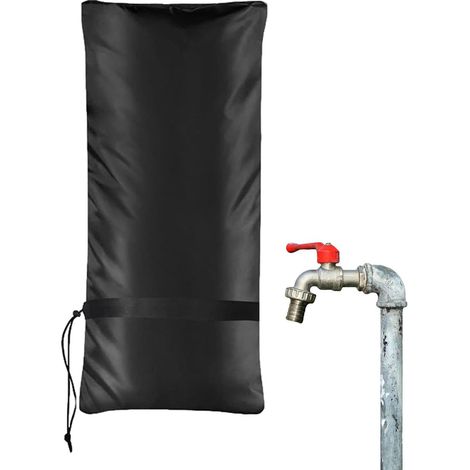 Givre pour Robinet D'extérieur, Housse Protection pour Robinet Extérieur, Couvercle Antigel pour Robinet,L:63 x 33cm (1/5)