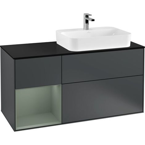 Villeroy & Boch G392GMHG Meuble sous-lavabo Finion G39 (1/2)