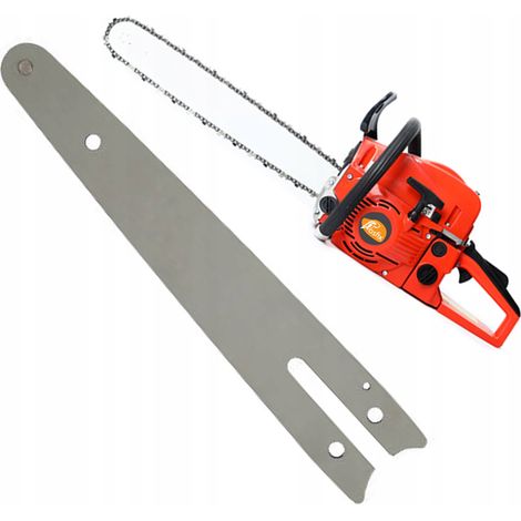 Piastra Guida 18" per Motosega Rosfix – Acciaio di Alta Qualità, Resistente e Durevole  Compatibile con Motoseghe 18"  Lunghezza 51,5 cm