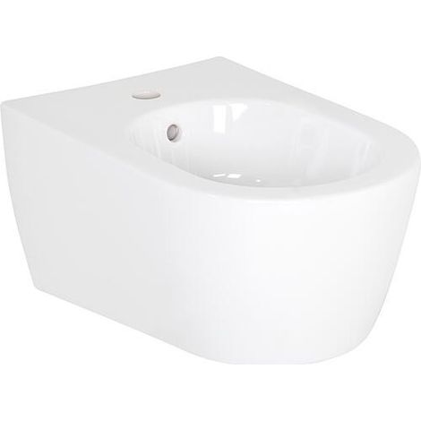 Bidet mural AIMERA lxhxp : 355x270x540 mm céramique blanc (1/2)