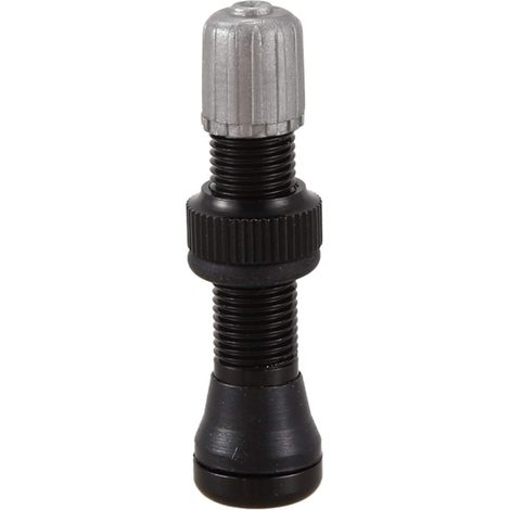 Soupape Soupape à soupape Tubeless for la Route VTT Vélo Taux à Tube à Tube à Tube à Tube en Laiton Core Alliage Tige Scellant Tobeless Compatible (Color : Zwart) (1/5)