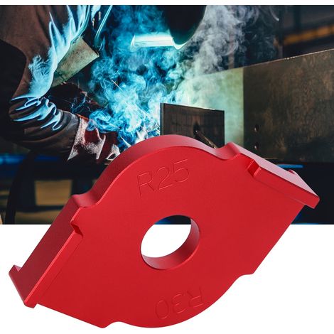 Radius-Klemm-Hardwareteile-Schablonenwerkzeug für handgeführte Kantenschneider-/Graviermaschinen (1/5)