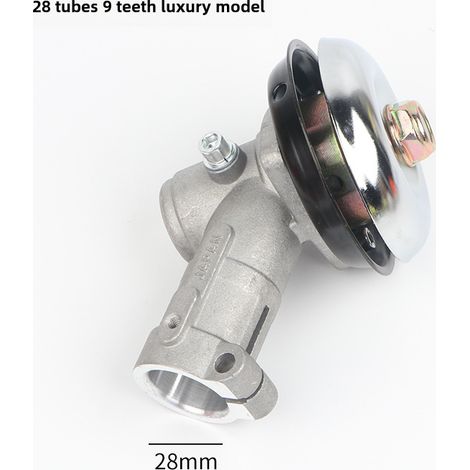 Universeller 28-mm-Schneidkopf mit 9 Zähnen, 560 g, Getriebe für Rasenmäher und Freischneider (1/5)
