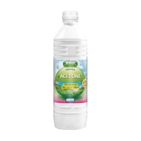 6 Aceton-Ersatzflaschen 1 Liter - Onyx