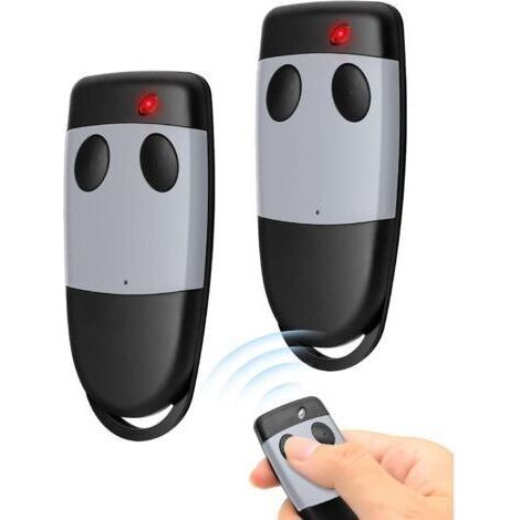 2 Parties Telecommande Portail 433.92 MHz pour Cardin S449 QZ1, S449 QZ2, Télécommande de Portail pour Cardin TXQ449100 TXQ449200, Rolling Code, 2 Canaux, pour Porte de Garage Cardin (2PCS) (1/5)