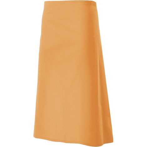 Delantal Largo NARANJA CLARO U