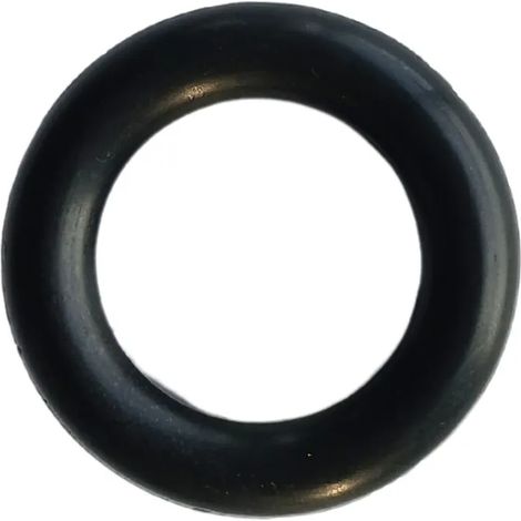 Balneo Anneau décoratif pour lavabo avec rosace et bouchon de trop-plein noir (1/3)