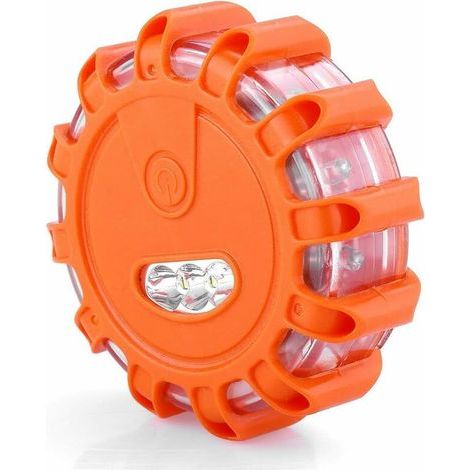 15 orangefarbene LED-Kontrollleuchten, 9 blinkende Verkehrssicherheitsleuchten, multifunktionale Notbeleuchtung, Yeurié (1/5)