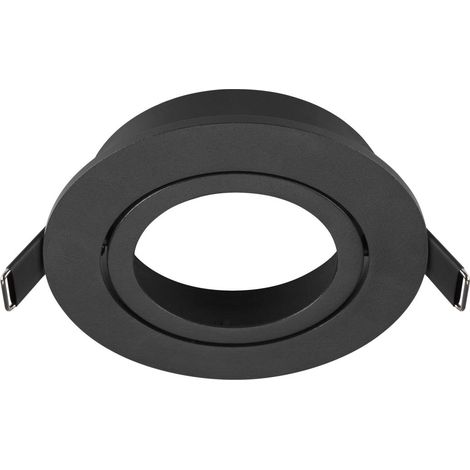 Collerette spot encastré NEW TRIA® 95 intérieur rond orientable noir - SLV - 1007444 (1/3)