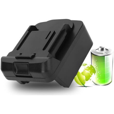 Adattatore per batteria, adattatore per batteria agli ioni di litio Milwaukee M18, convertitore per batterie agli ioni di litio da 18 V BL1830 BL1840 BL1850 BL1860 (1/4)