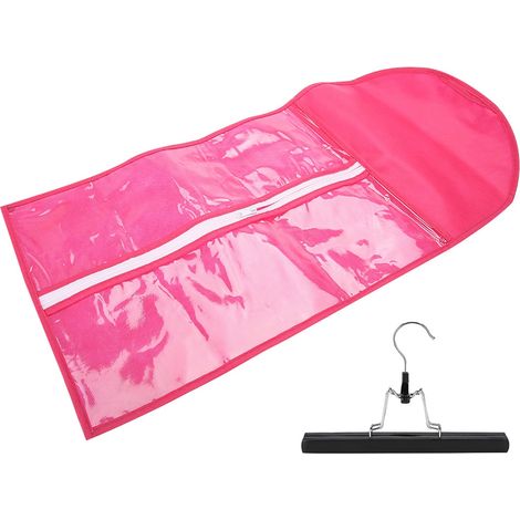 Étui de rangement pour extensions de cheveux, perruques et vêtements, avec cintre. (1/5)