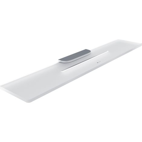 Nimco Nikau étagère de salle de bain avec trous, chrome, 60 cm NK X460-26 (1/3)